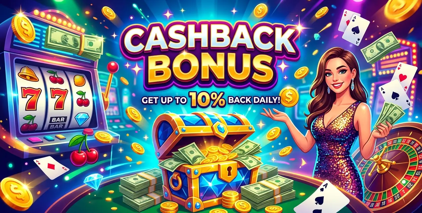Royal panda casino Cashback Bonus